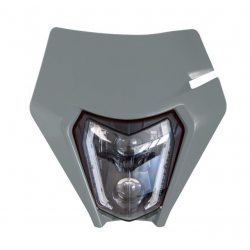 Far  RACETECH LED Homologated Headlight (Grey) KTM 23-24 Far  RACETECH LED Homologated Headlight (Grey) KTM 23-24