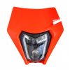 Far RACETECH LED Homologated Headlight (Neon Orange) KTM 23-24