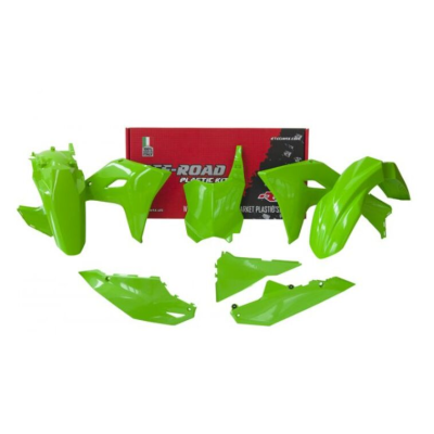 Kit de plastice  RACETECH Plastic Kit - 5 Pieces (Green) KXF 250/450 2025