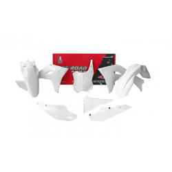 Kit de plastice  RACETECH Plastic Kit - 5 Pieces (White) KXF 250/450 2025