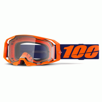 Ochelari motocross 100%  ARmatic NEON ORANGE