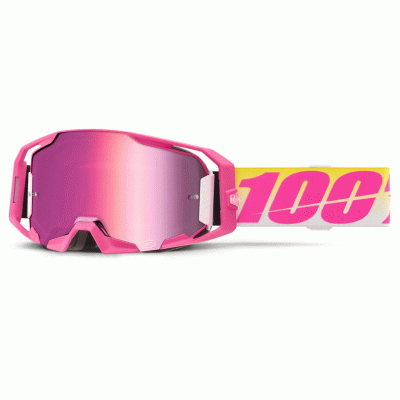 Ochelari motocross 100%  ARmatic SELLARS MIRROR PINK