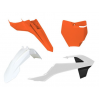 Kit plastice  RACETECH Plastic Kit 4 pcs KTM SX 65 16-24 (White/Orange)