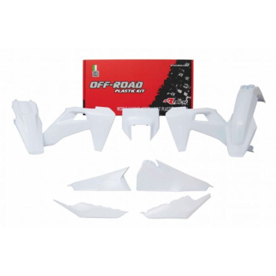 Kit plastice RACETECH Plastic Kit 6 pcs Husqvarna 20-23 (White)