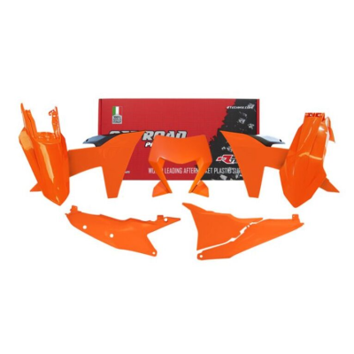 Kit plastice RACETECH Plastic Kit 6 pcs KTM EXC 2024 (Orange/Black)