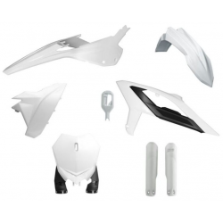 Kit plastice RACETECH Plastic Kit 6 Pieces GASGAS 2024 (White) Kit plastice RACETECH Plastic Kit 6 Pieces GASGAS 2024 (White)