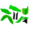 Kit plastice  RACETECH Plastic Kit Neon Green Kawasaki KX250F 13-16