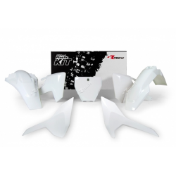 Kit plastice RACETECH Plastic Kit OEM Color (2017) White Husqvarna TC 125/250 16-18 / FC 16