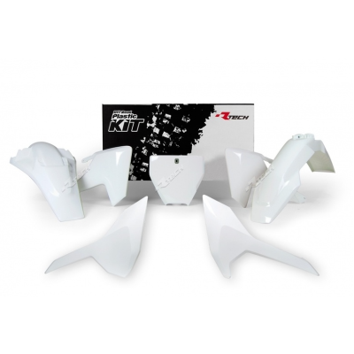 Kit plastice RACETECH Plastic Kit OEM Color (2017) White Husqvarna TC 125/250 16-18 / FC 16