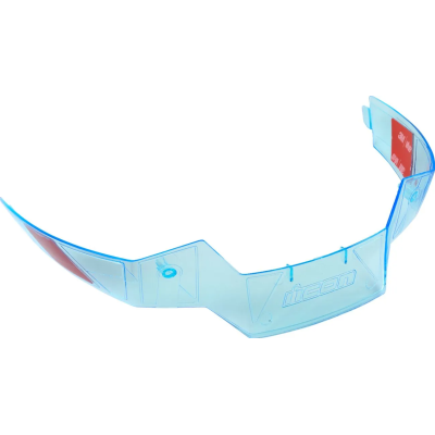 Spoiler pentru cască ICON Airflite™ DAYGLO BLUE Spoiler pentru cască ICON Airflite™ DAYGLO BLUE