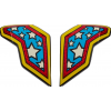 Capace pentru mecanisme de casca  ICON AIRFLITE FLYBOY BL Capace pentru mecanisme de casca  ICON AIRFLITE FLYBOY BL