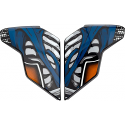 Capace pentru mecanisme de casca  ICON AIRFLITE TRICKORSTREET4 BK