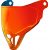 Vizieră pentru cască ICON AIRFLITE FORCE CALYPSO RED Vizieră pentru cască ICON AIRFLITE FORCE CALYPSO RED thumb
