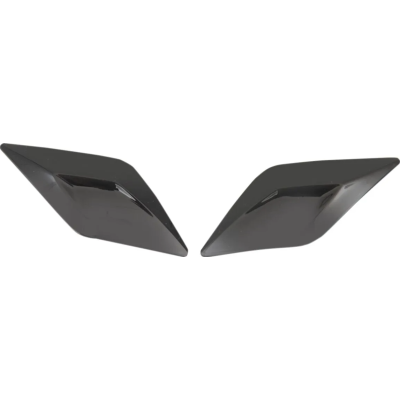 Capace de ventilație pentru cască ICON AirFlite Chin Vent black Capace de ventilație pentru cască ICON AirFlite Chin Vent black