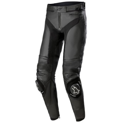 Pantaloni de piele ALPINESTARS Missile V3 BLACK/BLACK
