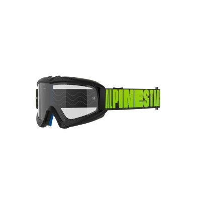 Ochelari motocross pentru copii ALPINESTARS VISION YOUTH HOLLOW CHARCOAL FLUO YELLOW
