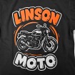 Tricou moto URBAN MOTO BLACK thumb