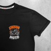Tricou moto URBAN MOTO BLACK thumb