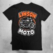 Tricou moto URBAN MOTO BLACK thumb