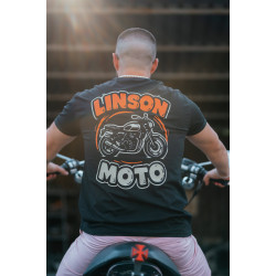 Tricou moto URBAN MOTO BLACK