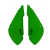 Capace laterale  RACETECH Side Panels Green Kawasaki KX 65 00-24 thumb
