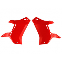 Capace din plastic pentru radiator RACETECH T7 Revolution Radiator Covers Yamaha Tenere 700 19-24 (Red)
