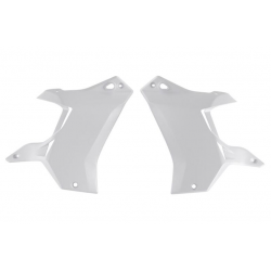 Capace din plastic pentru radiator  RACETECH T7 Revolution Radiator Covers Yamaha Tenere 700 19-24 (White)