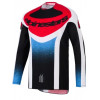 Bluza motocross  Alpinestars TECHSTAR KNIF BLACK WHITE RED