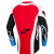 Bluza motocross  Alpinestars TECHSTAR KNIF BLACK WHITE RED thumb