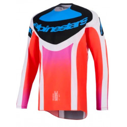 Bluza motocross  Alpinestars TECHSTAR KNIF GRAY/BLACK/ORANGE