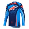 Bluza motocross Alpinestars TECHSTAR NOMUR NAVY/ORANGE/BLUE