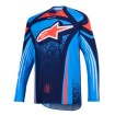 Bluza motocross Alpinestars TECHSTAR NOMUR NAVY/ORANGE/BLUE thumb