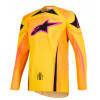 Bluza motocross  Alpinestars TECHSTAR NOMUR ORANGE/YELLOW/PINK