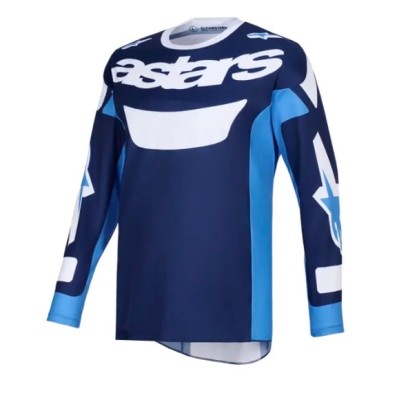 Bluza motocross  Alpinestars RIWAY BLUE/WHITE