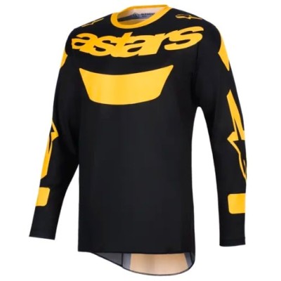 Bluza motocross  Alpinestars RIWAY BLACK/YELLOW