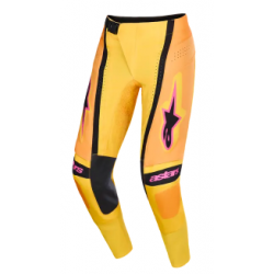 Pantaloni motocross  ALPINESTARS TECHSTAR NOMUR OR/YL/PINK