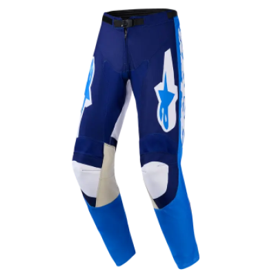 Pantaloni motocross ALPINESTARS RACER RIWAY BLUE/WHITE