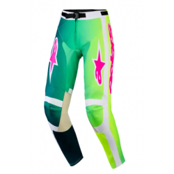 Pantaloni motocross RACER PORTL GRN/WH/BLK Pantaloni motocross RACER PORTL GRN/WH/BLK
