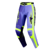 Pantaloni motocross RACER PORTL PURPLE/YEL thumb