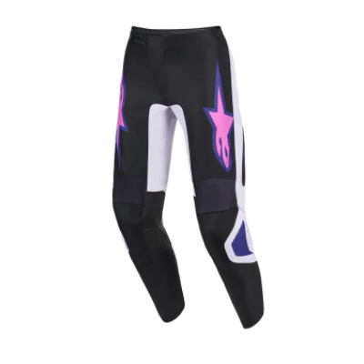 Pantaloni motocross ALPINESTARS FLUID GRID BLK/GY/PU 
