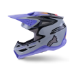 Casca motocross  ALPINESTARS SM3 JETTSON GRAY/PUR/BLK thumb