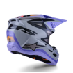 Casca motocross  ALPINESTARS SM3 JETTSON GRAY/PUR/BLK thumb