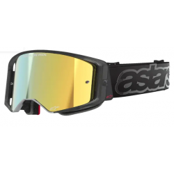 Ochelari motocross  ALPINESTARS SUPERTECH VISTA BLACK MIRROR-GOLD