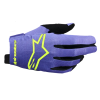 Manusi motocross ALPINESTARS RADAR PURPLE/YELLOW