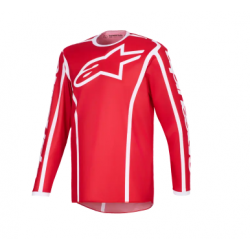 Bluza motocross Alpinestars FLUID APEX RED/WHITE