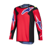 Bluza motocross  Alpinestars FLUID GRID RED/BLACK/PURPLE thumb