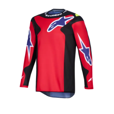 Bluza motocross  Alpinestars FLUID GRID RED/BLACK/PURPLE