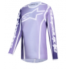 Bluza motocross pentru dame   Alpinestars FLUID APEX VIOLET/WHIТЕ