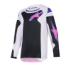 Bluza motocross pentru copii  Alpinestars FLUID GRID BLKACK/GREY/PINK