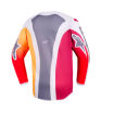 Bluza motocross pentru copii Alpinestars FLUID PORTL RED/GRAY thumb